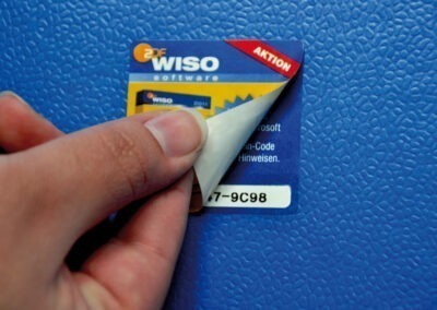 Etikett-zum-Abziehen Multilayer