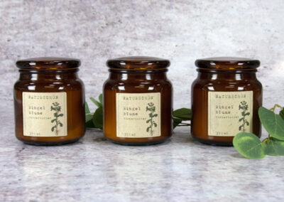 Koerperbutter-Etikette-Graspapier